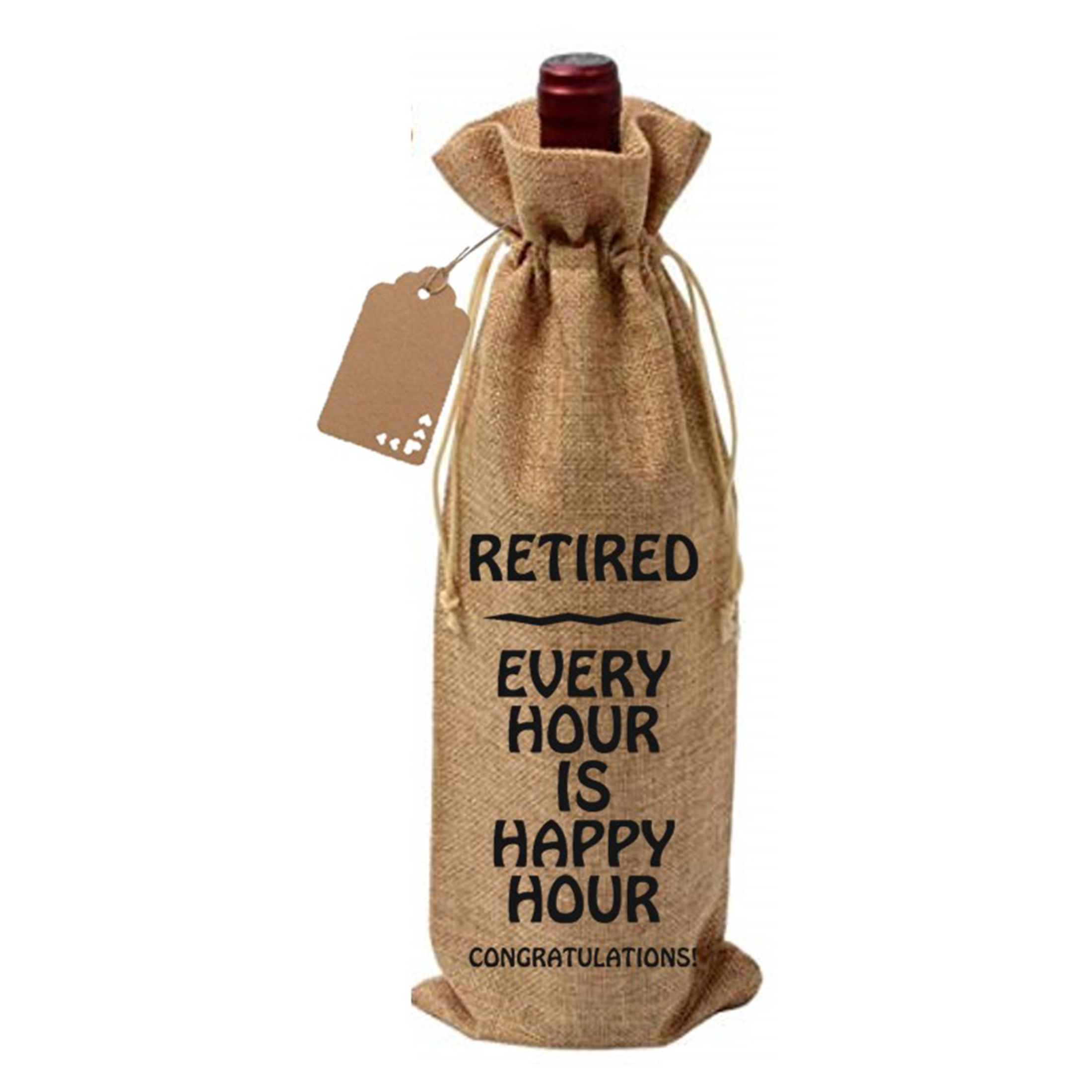 Personalized wine bag